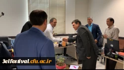 بازدید دکتر خنیفر از فرایند داوری آثار سومین جشنواره یادگیری الکترونیکی دانشگاه فرهنگیان 2